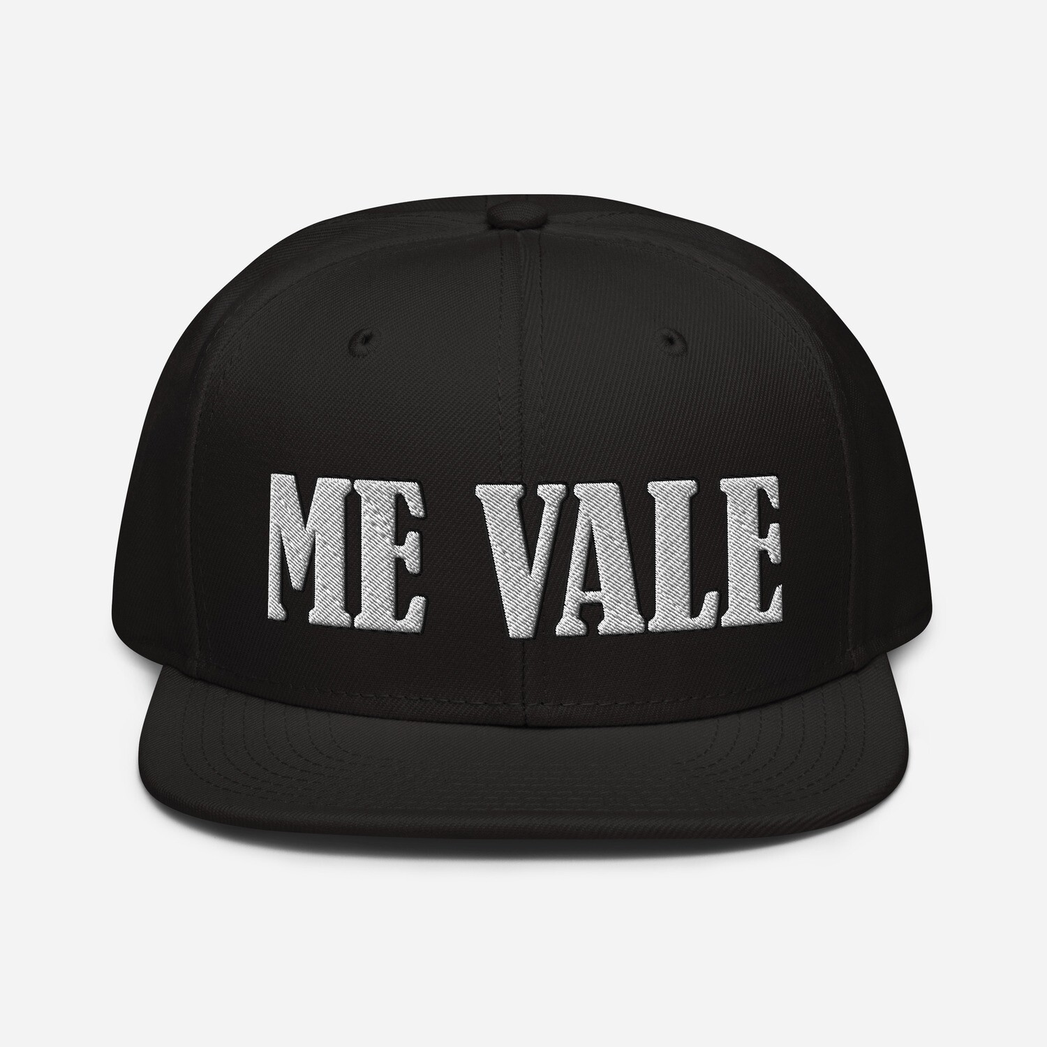 Me Vale Snapback Hat, Color: Black