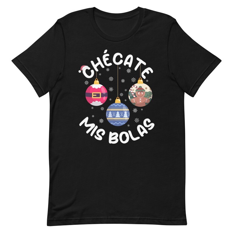Checate Mis Bolas Xmas Premium Unisex t-shirt