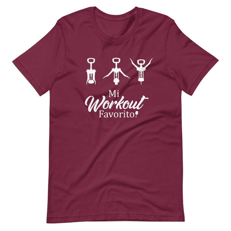 Mi Workout Favorito Unisex t-shirt