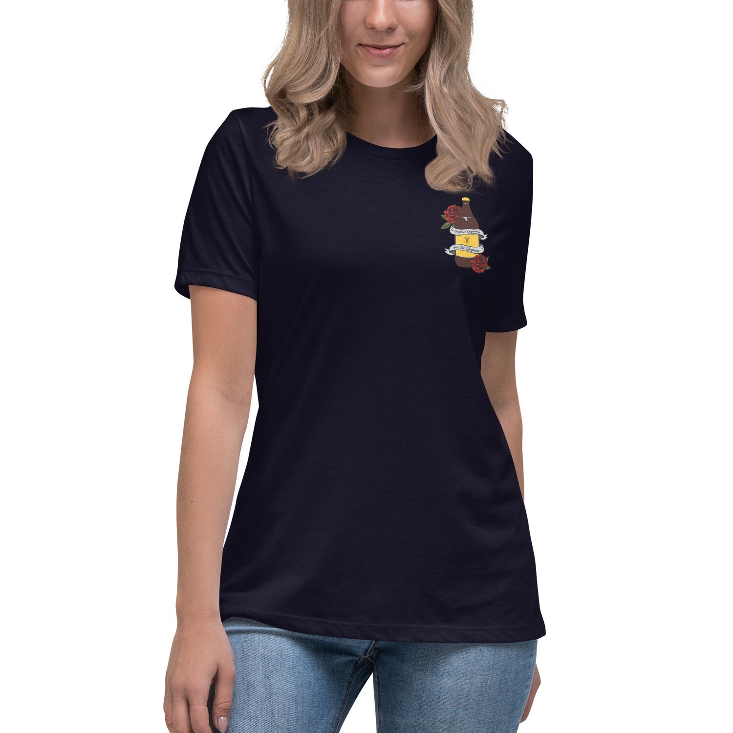 Prefiero Caguamas Que Tus Dramas T-Shirt, Color: Navy, Size: S