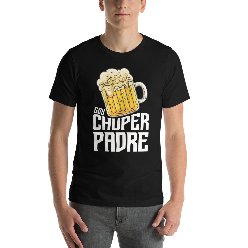 Soy Chuper Padre Unisex t-shirt, Color: Black, Size: M