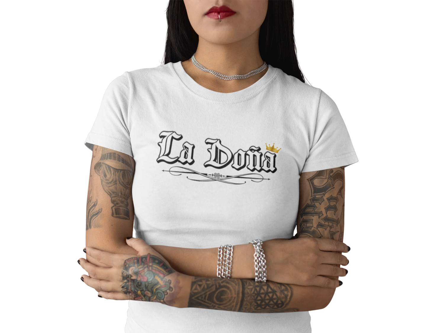 La Dona Chingona Women&#39;s Premium T-Shirt