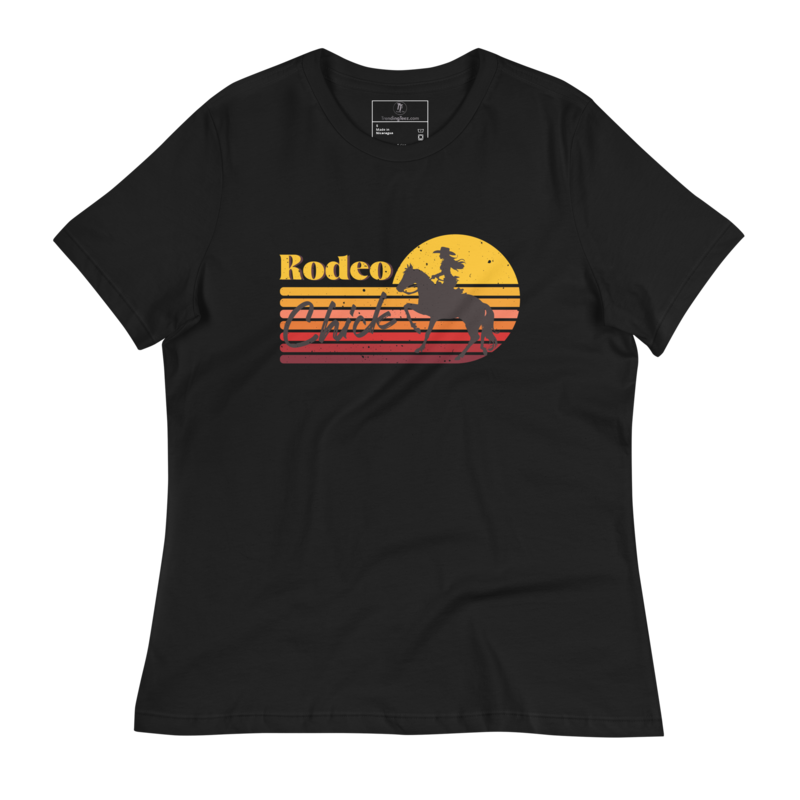 Rodeo Chick Premium Women&#39;s T-Shirt