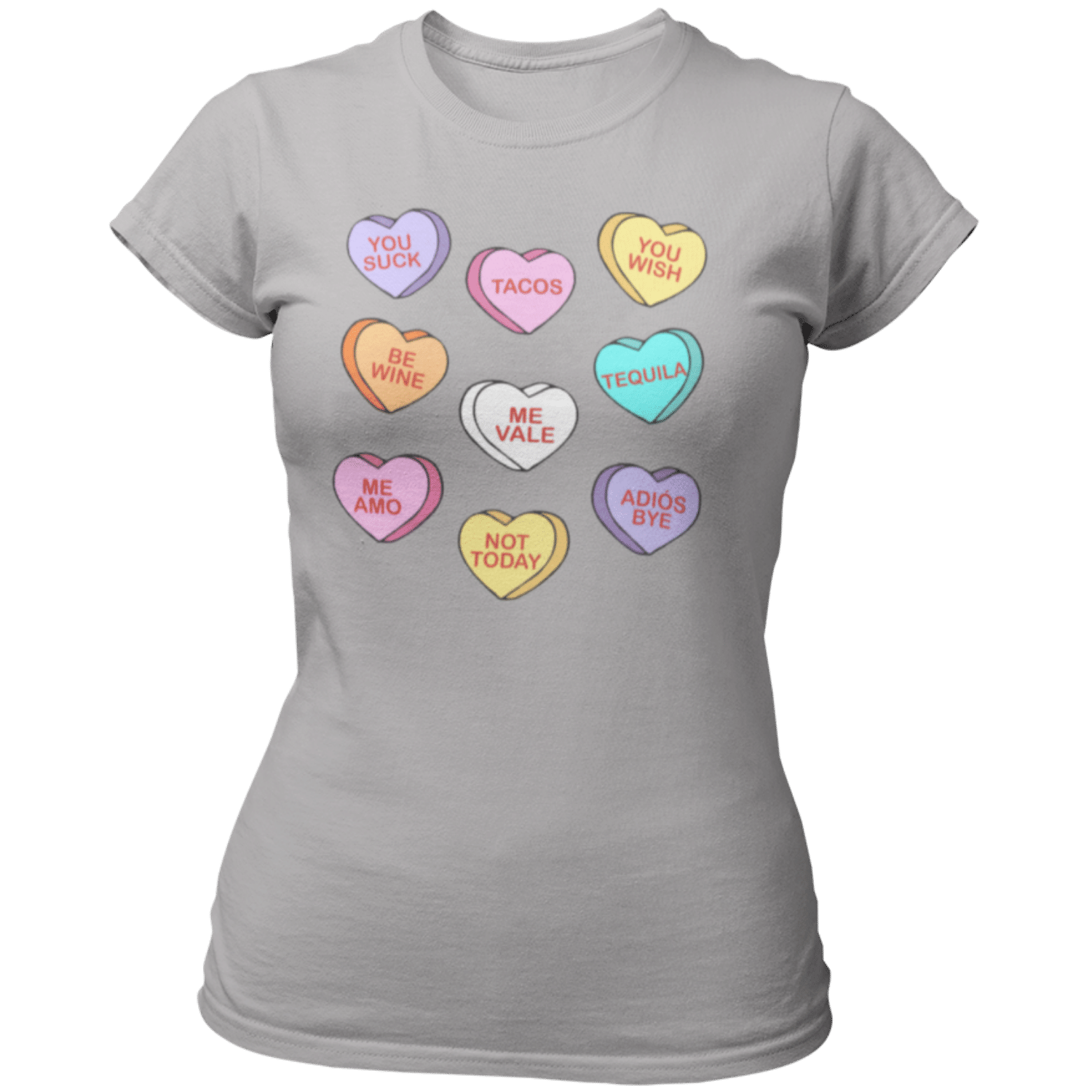 Anti Valentine&#39;s Hearts Women&#39;s T-shirt
