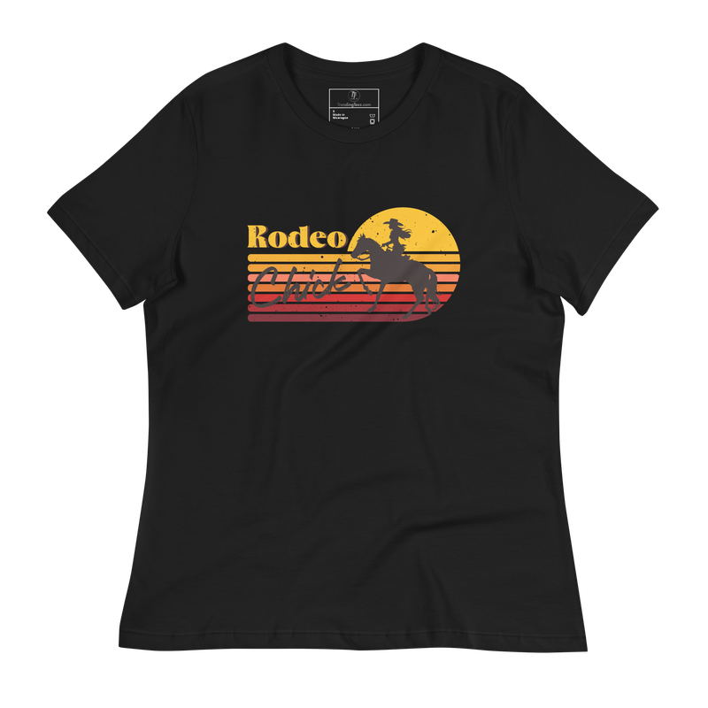 Rodeo Chick Premium Women's T-Shirt