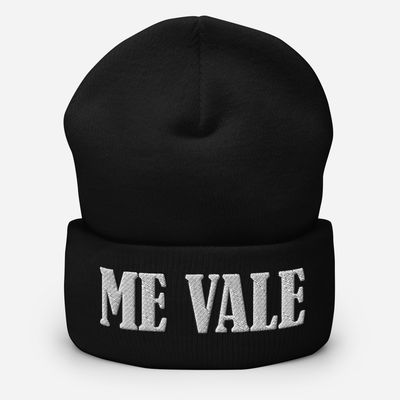 Me Vale Cuffed Beanie