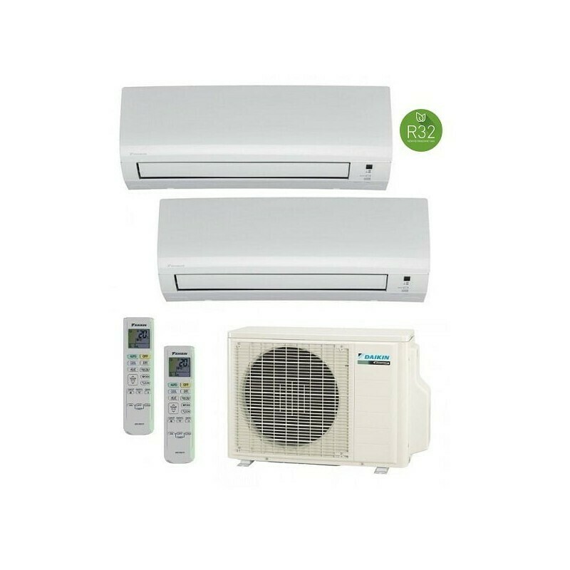Aire acondicionado 2x1 Daikin 2MXP50M1 3500+2500 frig R32