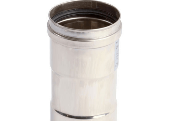 Tubo acero inoxidable SW 80 mm L 265 mm