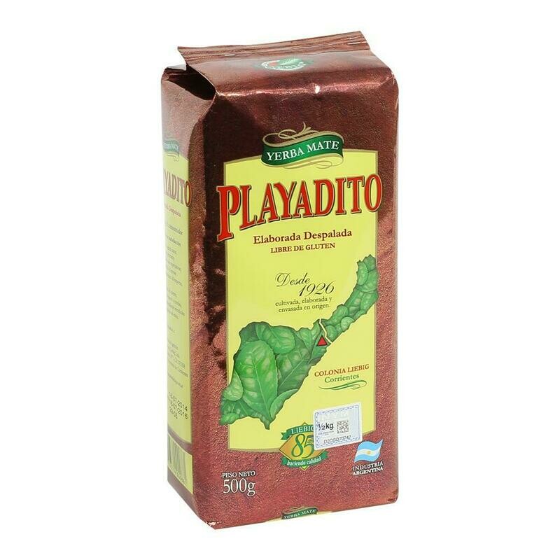 PLAYADITO YERBA MATE DESPALADA - 500gr