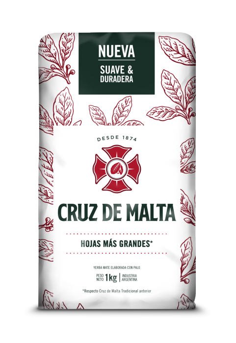 CRUZ DE MALTA YERBA MATE CLÁSICA - 1kg