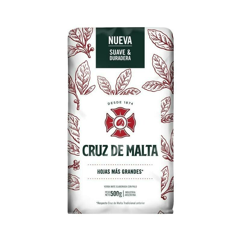 CRUZ DE MALTA YERBA MATE CLÁSICA - 500gr