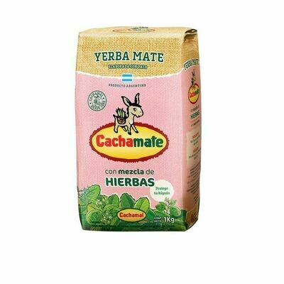 CACHAMATE ROSA MIX HIERBAS - 1kg