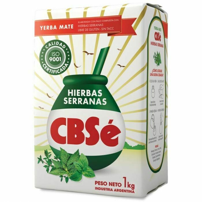 CBSE YERBA MATE HIERBAS SERRANAS - 1kg