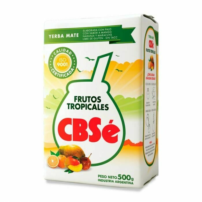 CBSE YERBA MATE FRUTOS TROPICALES - 500gr