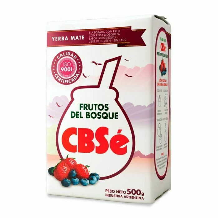 CBSE YERBA MATE FRUTOS DEL BOSQUE - 500gr