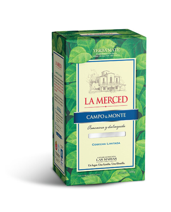 LA MERCED CAMPO Y MONTE YERBA MATE - 500gr