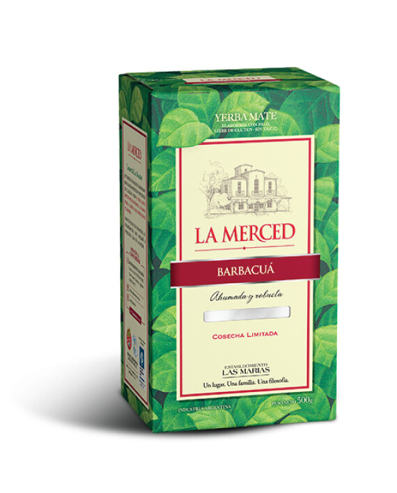 LA MERCED BARBACUÁ YERBA MATE - 500gr