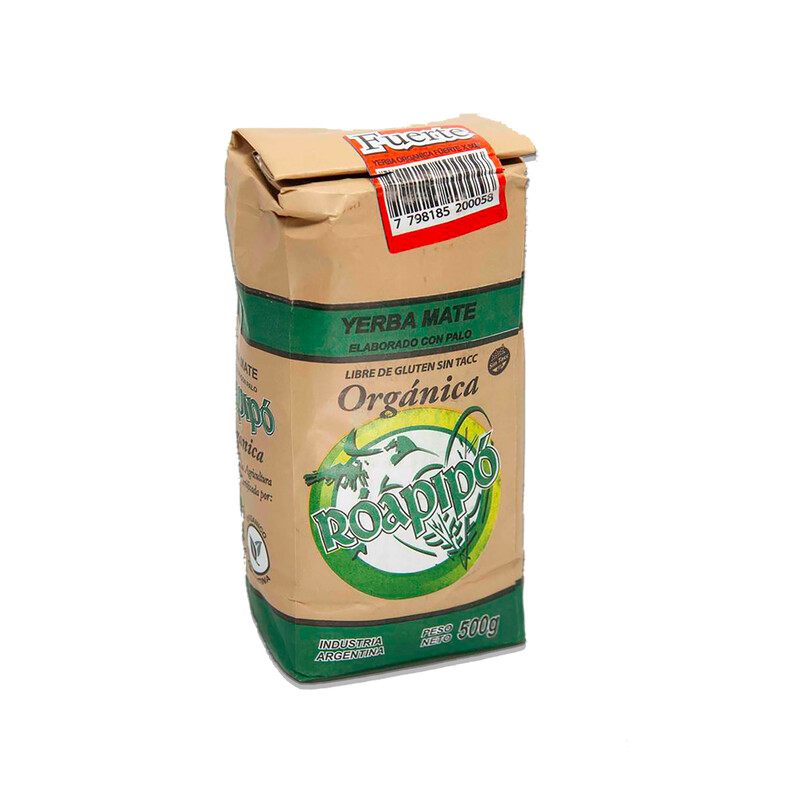 ROAPIPO FUERTE YERBA MATE ORGÁNICA - 500gr