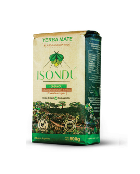 ISONDÚ YERBA MATE ORGÁNICA - 500gr
