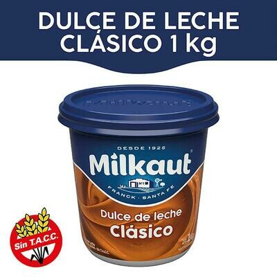 MILKAUT CLÁSICO DULCE DE LECHE  - 1kg