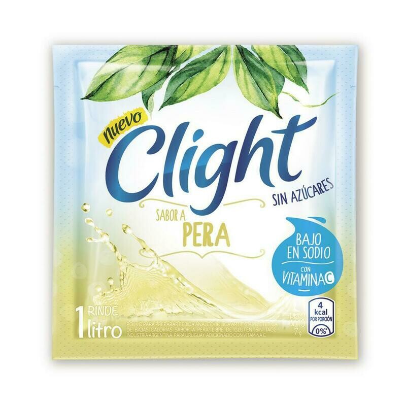 JUGO CLIGHT PERA SOBRE - 7gr/ PACK POR 10U