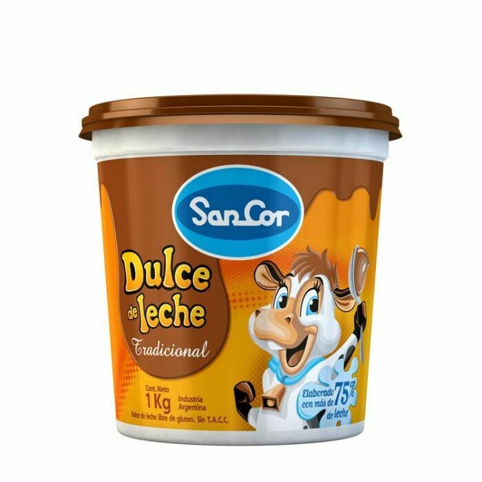 SANCOR CLÁSICO DULCE DE LECHE - 1kg