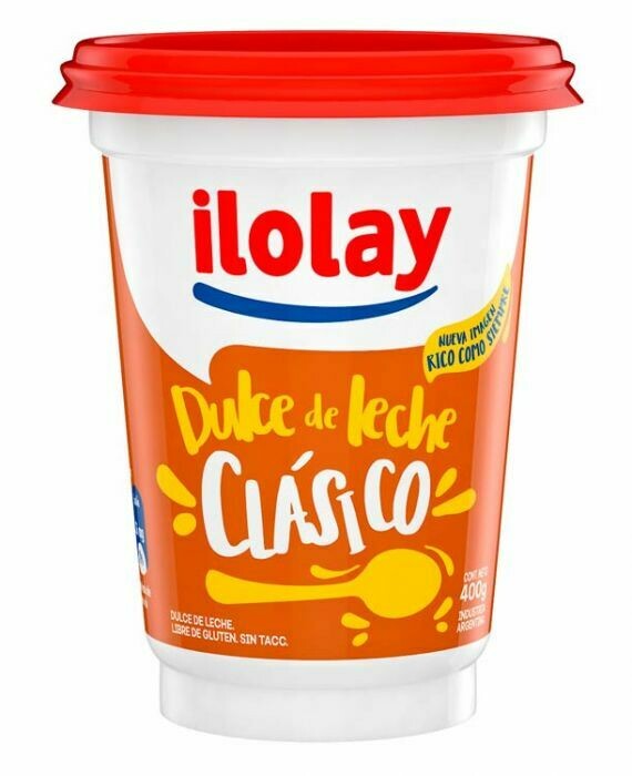 ILOLAY CLÁSICO DULCE DE LECHE - 400gr