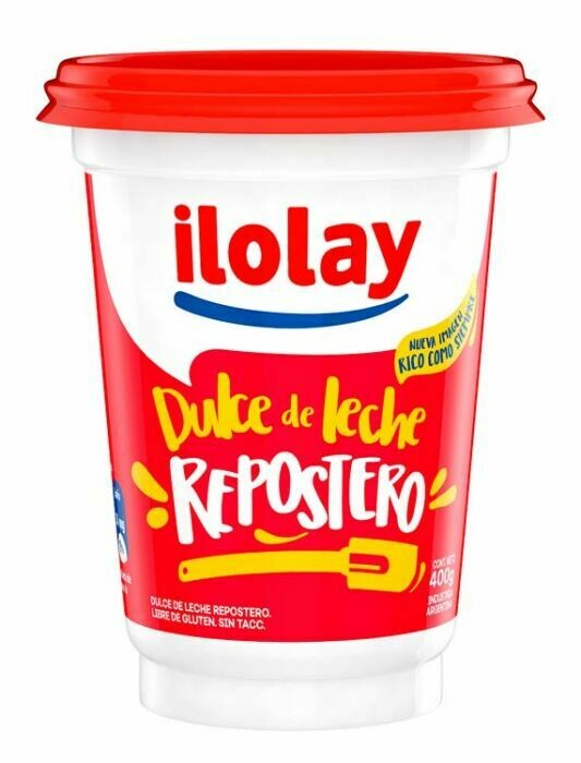ILOLAY REPOSTERO DULCE DE LECHE - 400gr