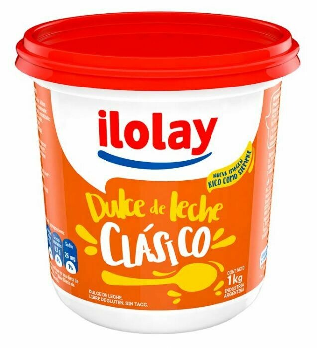 ILOLAY CLÁSICO DULCE DE LECHE - 1kg