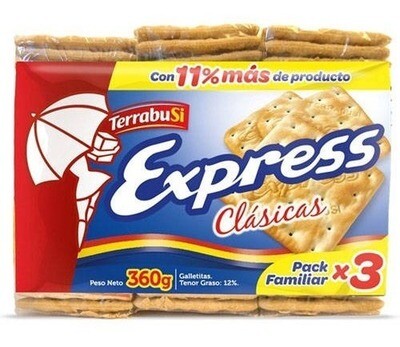 EXPRESS CLASICAS - PACK X 3U