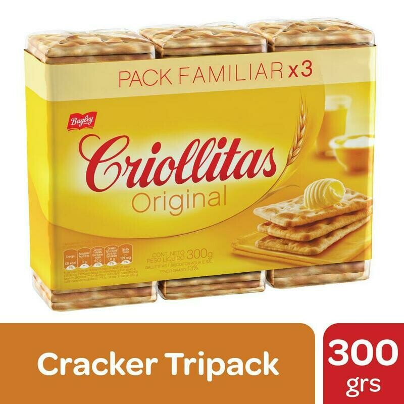 CRIOLLITAS -  300gr/ PACK X 3U