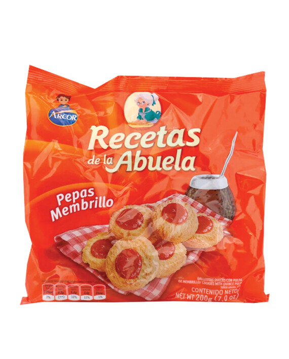 PEPAS RECETAS DE LA ABUELA ARCOR - 200gr/ PACK X 3U