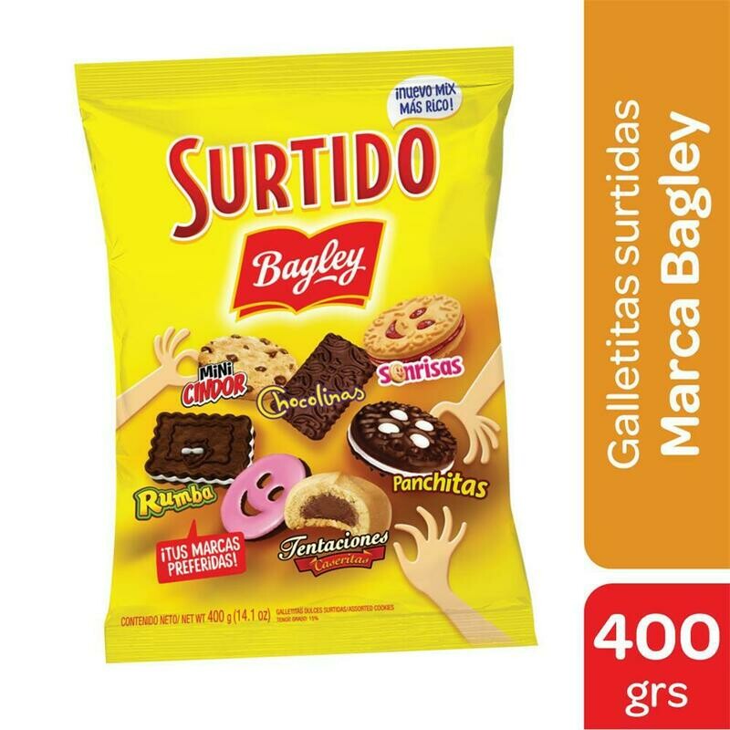 SURTIDO BAGLEY - 400gr