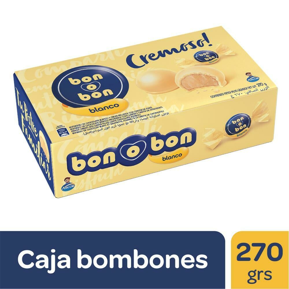 BON O BON BLANCO- CAJA X 270gr