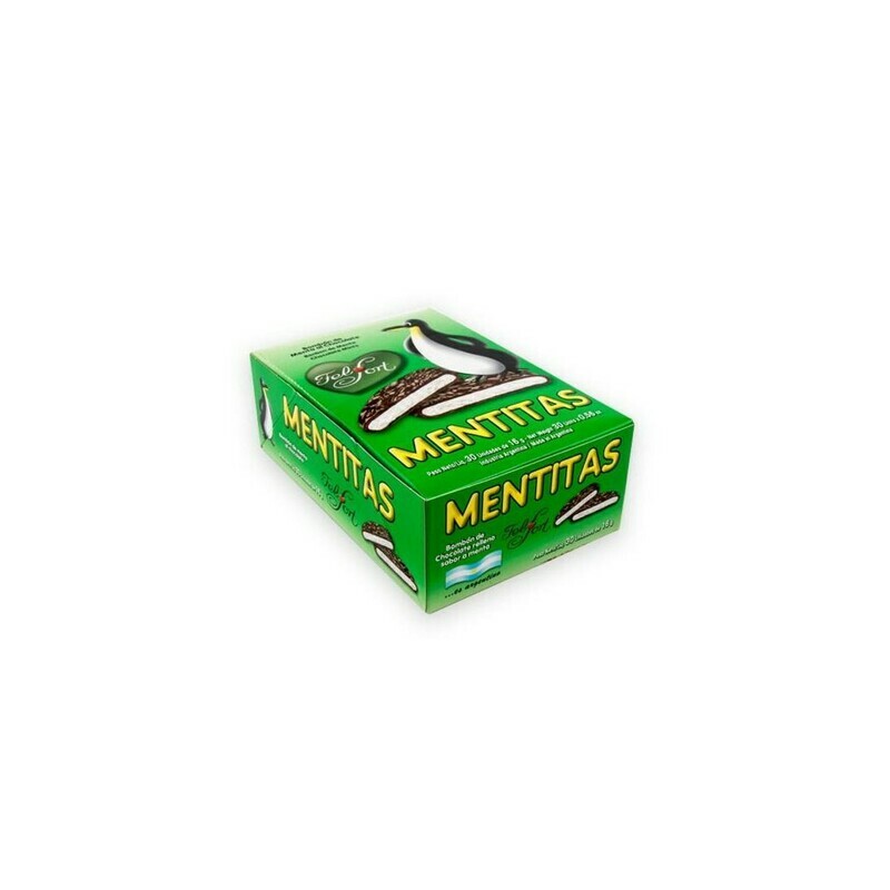 MENTITAS CHOCOLATE FELFORT - CAJA X 30U