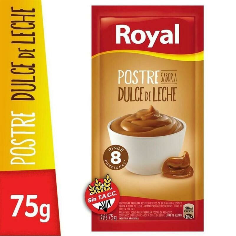 POSTRE ROYAL - 75gr SABOR A ELECCION