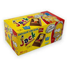 JACK CHOCOLATES FELFORT - CAJA X 20U