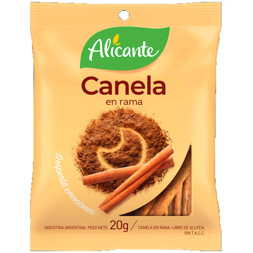 ALICANTE CANELA EN RAMA- 20gr/ PACK X 3U