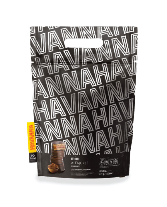 MINI ALFAJOR HAVANNA CHOCOLATE X 19U