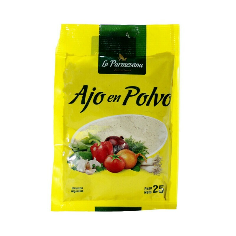 LA PARMESANA AJO EN POLVO - 25gr/ PACK X 3U