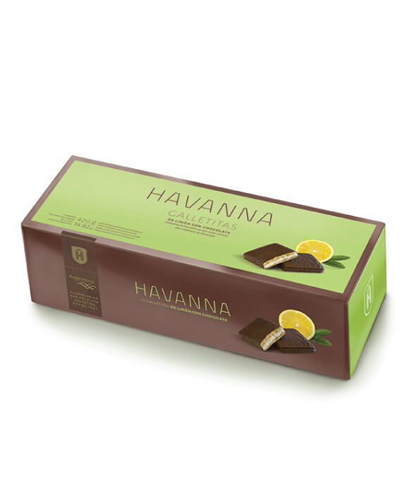 GALLETITAS DE LIMÓN CON CHOCOLATE HAVANNA X 12U