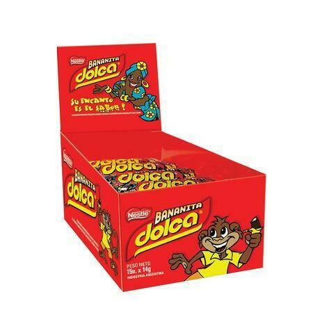 BANANITA DOLCA - 14gr/ CAJA X 15U