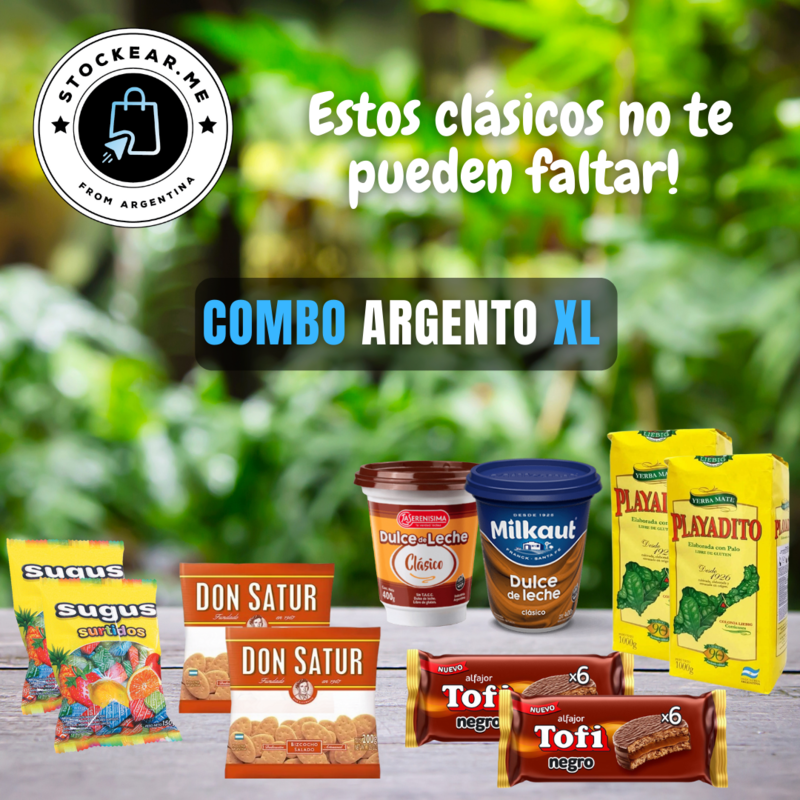 COMBO ARGENTO XL