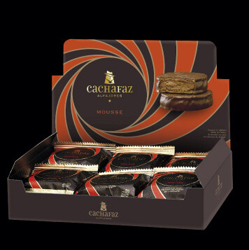 ALFAJORES CACHAFAZ MOUSSE X 6U
