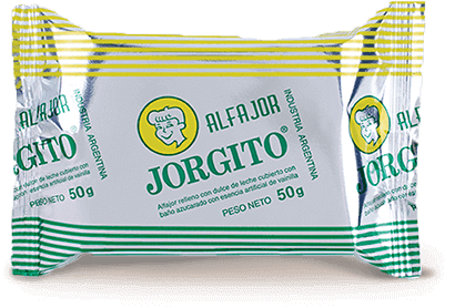 ALFAJOR JORGITO BLANCO - PACK X 24U