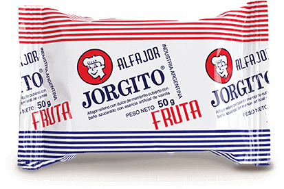 ALFAJOR JORGITO FRUTA - PACK X 6U