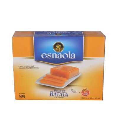 DULCE DE BATATA ESNAOLA - 500gr