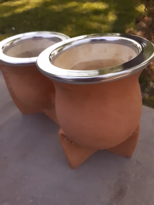 MATE PORONGO BOCON CUERO VAQUETA