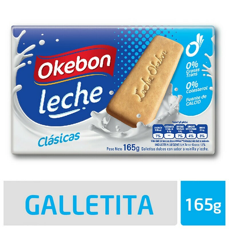 GALLETITAS OKEBON LECHE CLASICAS