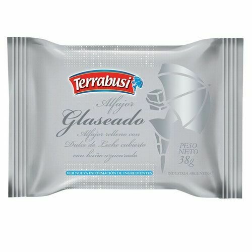 ALFAJOR TERRABUSI BLANCO DULCE DE LECHE  - X 6U